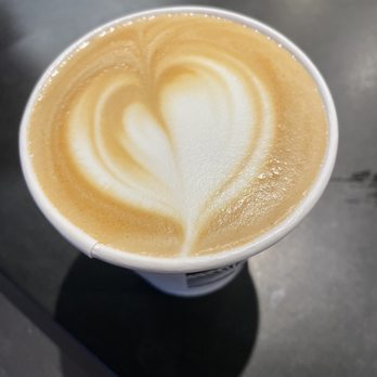 Victrola Coffee Roasters - Latte with jasmine honey syrup - Coffee Roasteries Near Me - Seattle, Washington Victrola Coffee Roasters - Latte with jasmine honey syrup - Coffee Roasteries Near Me - Seattle, Washington