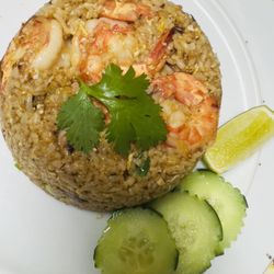 Sanook Thai NY - Tom Yum shrimp fried rice