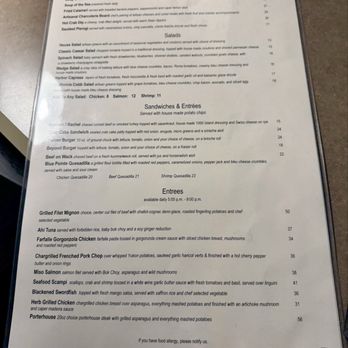 Seaway Grille - Menu - New American Near Me - Clayton, New York