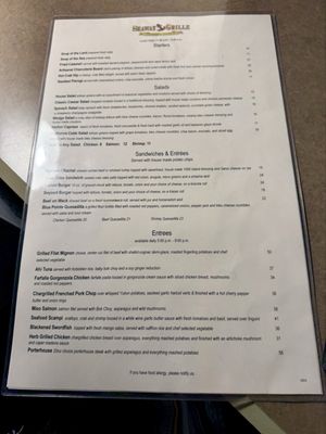Menu photo 3 Seaway Grille Clayton, NY