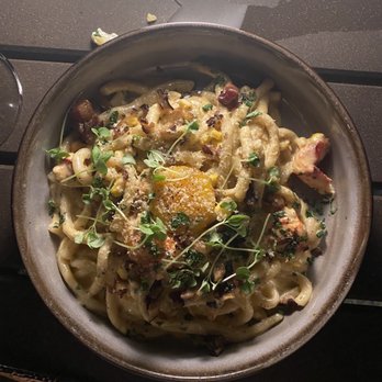 Twenty-Eight Atlantic - Lobster Carbonara - Seafood Near Me - Harwich, Massachusetts Twenty-Eight Atlantic - Lobster Carbonara - Seafood Near Me - Harwich, Massachusetts