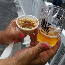 AC Seafood Festival - Japanese baby crab and beer..mmm