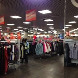 TK Maxx - The interior of the store.