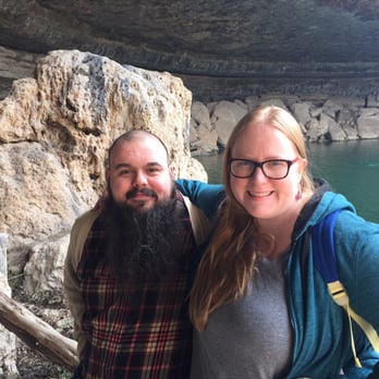 Hamilton Pool Preserve - Steve H and I at Hamilton Pool Reserve - Parks Near Me - Dripping Springs, Texas