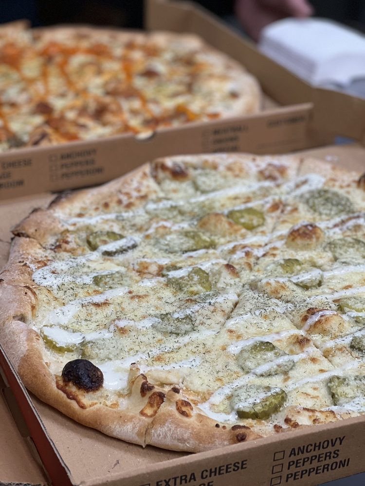 Food from Nick's Tomato Pie