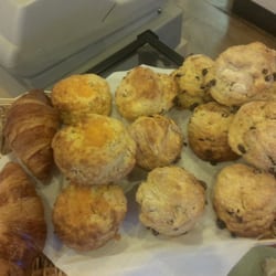 The Original Coffee Bean - Freshly baked scones.