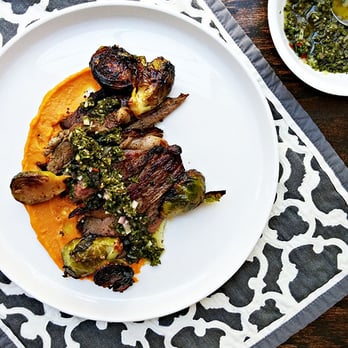 Private Kitchen - roasted tri tip with chimichurri - Personal Chefs Near Me