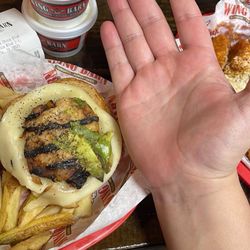 Wing Barn - Grilled Chicken Wheat Sandwich Meal