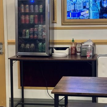Loopy's Eatery - Mini fridge with beverages - Korean Near Me - New York, New York Loopy's Eatery - Mini fridge with beverages - Korean Near Me - New York, New York