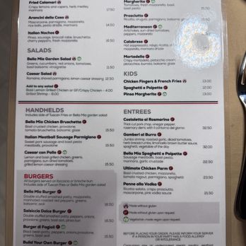 Cafe Bella Mia - Menu - Pizza Near Me - Bay Shore, New York Cafe Bella Mia - Menu - Pizza Near Me - Bay Shore, New York