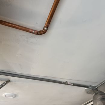 Red Wrench Plumbing - pipe on ceiling of garage - Plumbing Near Me - San Francisco, California Red Wrench Plumbing - pipe on ceiling of garage - Plumbing Near Me - San Francisco, California