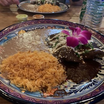 Mole Mole - Mole enchiladas with carnitas meat. - Mexican Near Me - Portland, Oregon Mole Mole - Mole enchiladas with carnitas meat. - Mexican Near Me - Portland, Oregon