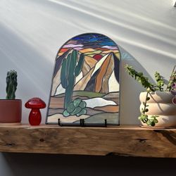 Stained glass custom piece
