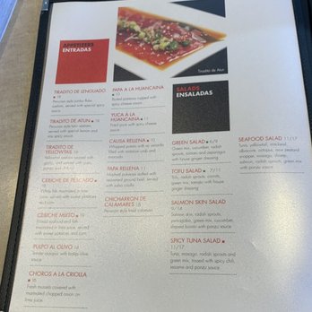 Kotosh - Menu (Mar 2023) - Sushi Bars Near Me - Lomita, California