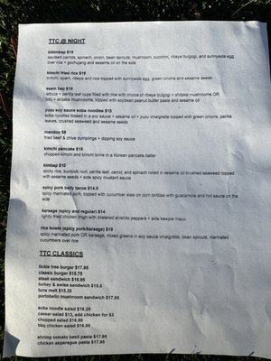 Menu photo 5 Tickle Tree Cafe La Crescenta, CA