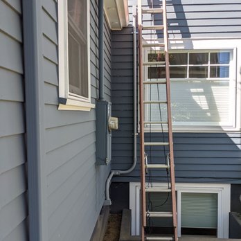 Ace Pro Services - creative solutions for getting cabling to the basement utility room - Home Automation Near Me - Milwaukie, Oregon