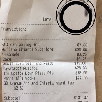 Amici 30A Italian Kitchen - Entertainment fee of just shy of .02%.. I did not see any entertainment.. oh wait takeout is an extra .10% - Italian Near Me - Inlet Beach, Florida