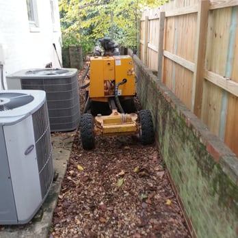 Christian Chipper Service - I can get into tight spots with my stump grinder. - Tree Services Near Me - Tupelo, Mississippi Christian Chipper Service - I can get into tight spots with my stump grinder. - Tree Services Near Me - Tupelo, Mississippi
