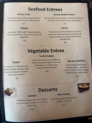 Menu photo 4 Zeytin Restaurant Ada, MI Menu photo 4 Zeytin Restaurant Ada, MI