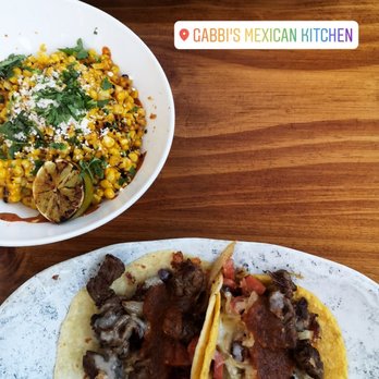 Gabbi's Mexican Kitchen - Gorditos al pastor, esquitas and puebla tacos (Carne asada and chorizo). - Mexican Near Me - Orange, California Gabbi's Mexican Kitchen - Gorditos al pastor, esquitas and puebla tacos (Carne asada and chorizo). - Mexican Near Me - Orange, California