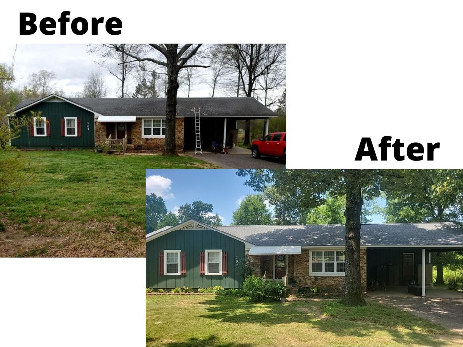 Slide of Blue Square Roofing & Construction