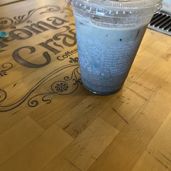 Aroma Craft Coffee - Latte black sesame - really good. - Coffee Roasteries Near Me - Walnut, California