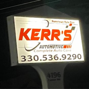 Kerr's Automotive - Auto Repair Near Me - Youngstown, Ohio Kerr's Automotive - Auto Repair Near Me - Youngstown, Ohio