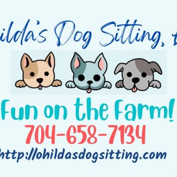Ohilda's Dog Sitting - Our business card - Pet Boarding Near Me