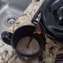 Kinetic Koffee - Pouring