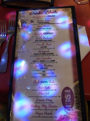Menu photo 8 Lips - Chicago Chicago, IL