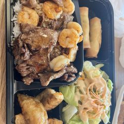 Teriyaki One - Beef Shrimp Bento