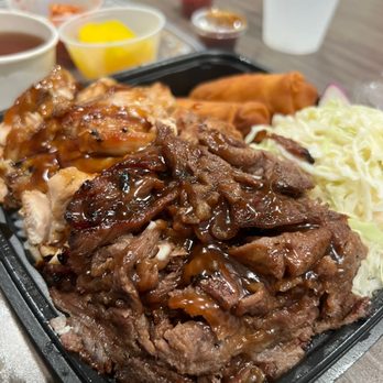 OTTO Kitchen - Teriyaki Chicken and beef combo plate. - Korean Near Me - Cerritos, California OTTO Kitchen - Teriyaki Chicken and beef combo plate. - Korean Near Me - Cerritos, California