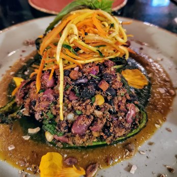 Desert Bistro - Stuffed poblano pepper - New American Near Me - Moab, Utah