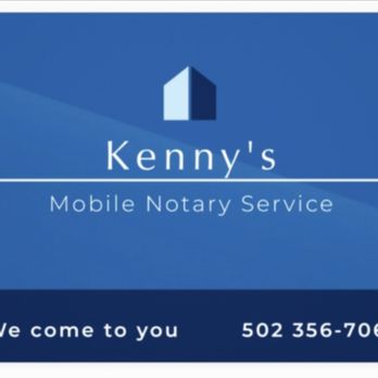Kenny's Mobile Notary Service - Notaries Near Me - Mount Washington, Kentucky Kenny's Mobile Notary Service - Notaries Near Me - Mount Washington, Kentucky