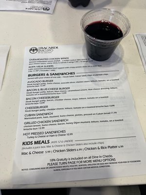 Menu photo 4 Bacardi Rum Bar & Grill Miami, FL Menu photo 4 Bacardi Rum Bar & Grill Miami, FL