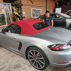 Paxtor Auto Upholstery - This quiet, capable man knows convertible tops and does 'top' work!