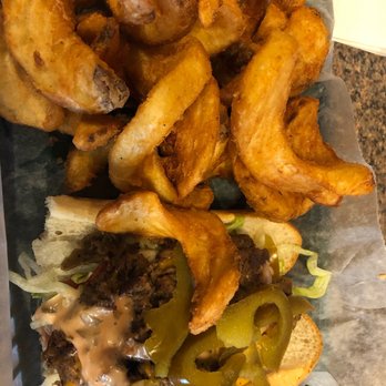 Vegans Are Us - Philly V-Steak Sandwich and fries - Juice Bars & Smoothies Near Me - Vineland, New Jersey Vegans Are Us - Philly V-Steak Sandwich and fries - Juice Bars & Smoothies Near Me - Vineland, New Jersey