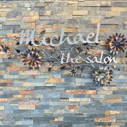 Bold By Design - Sign at the Front Desk of
Michael the Salon