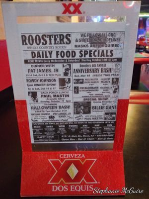 Menu photo 1 Roosters Country Mesa, AZ Menu photo 1 Roosters Country Mesa, AZ