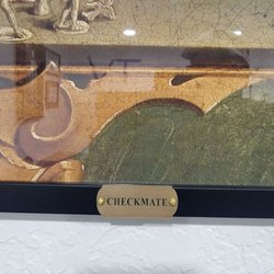 Orvieto's Trophies Awards & More - I love my art placard they created for me.