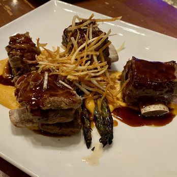 Law’s Chophouse - Palisade Peach Bison Short Rib - Steakhouses Near Me - Westminster, Colorado Law’s Chophouse - Palisade Peach Bison Short Rib - Steakhouses Near Me - Westminster, Colorado
