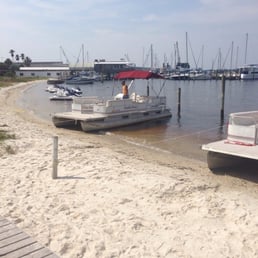 Our boats in back of Scotty's Our boats in back of Scotty's