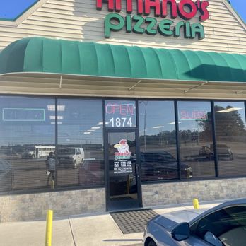 Amano Pizza - Outside Amano's - Italian Near Me - Rocky Mount, North Carolina