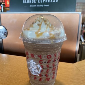 Starbucks - Caramel frappuccino - Coffee & Tea Near Me - Vancouver, British Columbia