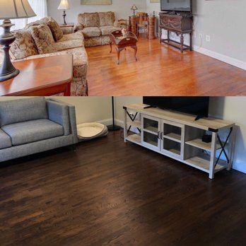 Advanced Hardwood Flooring - Before and After - Flooring Near Me - Westbury, New York