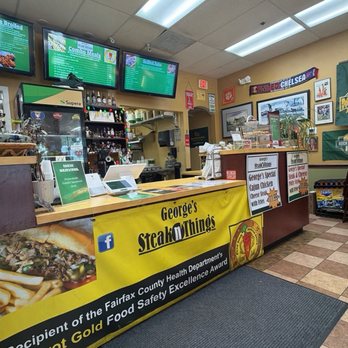 George's Steak N Things - Cheesesteaks Near Me - Fairfax Station, Virginia