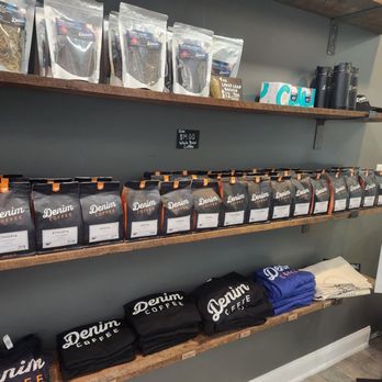 Denim Coffee - Merchandise area - Coffee Roasteries Near Me - Carlisle, Pennsylvania