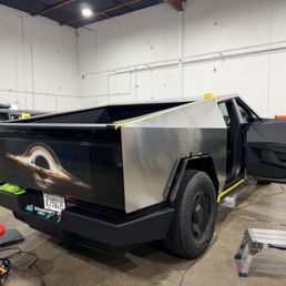 Work in progress in their larger Elk Grove facility