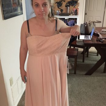 Helena's Creative Sewing - Dress prior to Helena's magic! - Sewing & Alterations Near Me - Scottsdale, Arizona