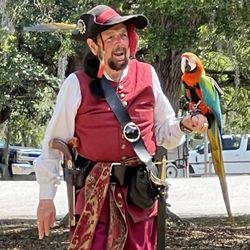 Riverside Park - There were even pirates at the seafood festival
